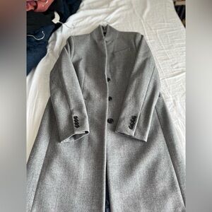JCREW Wool Top Coat/Walking Coat Size 8